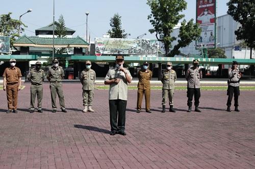 Pelaksanaan PPKM Mikro, Pemko Medan Perketat Pengawasan Penerapan Disiplin Prokes di Pasar Tradisional